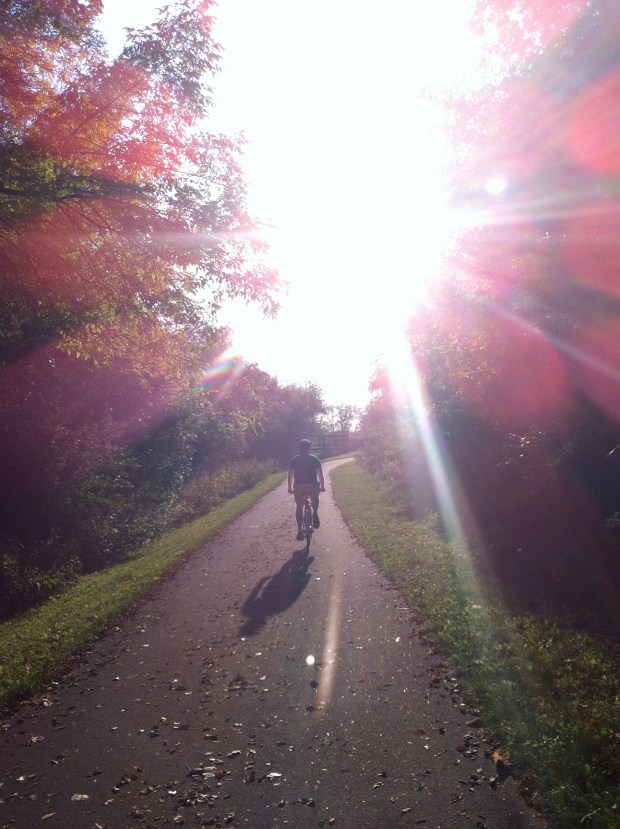Neighborhood Bike Ride| Beauty and Blooms