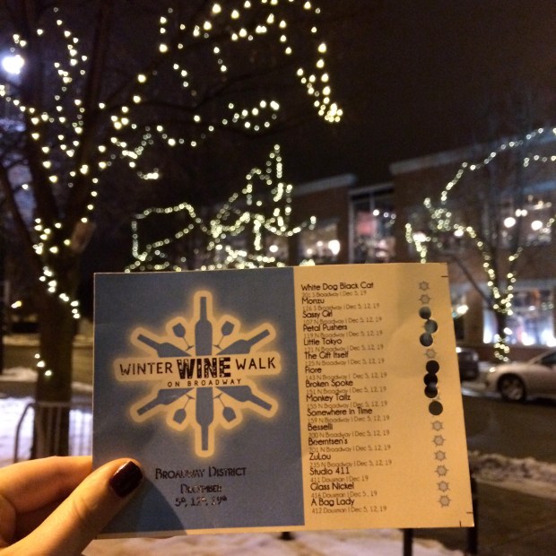 Winter Wine Walk | Beauty & Blooms