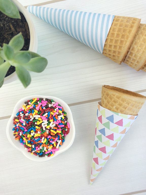 Ice-Cream-Cone-Printable