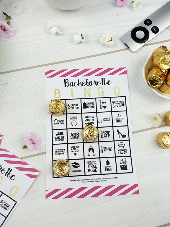 Bachelorette-Bingo