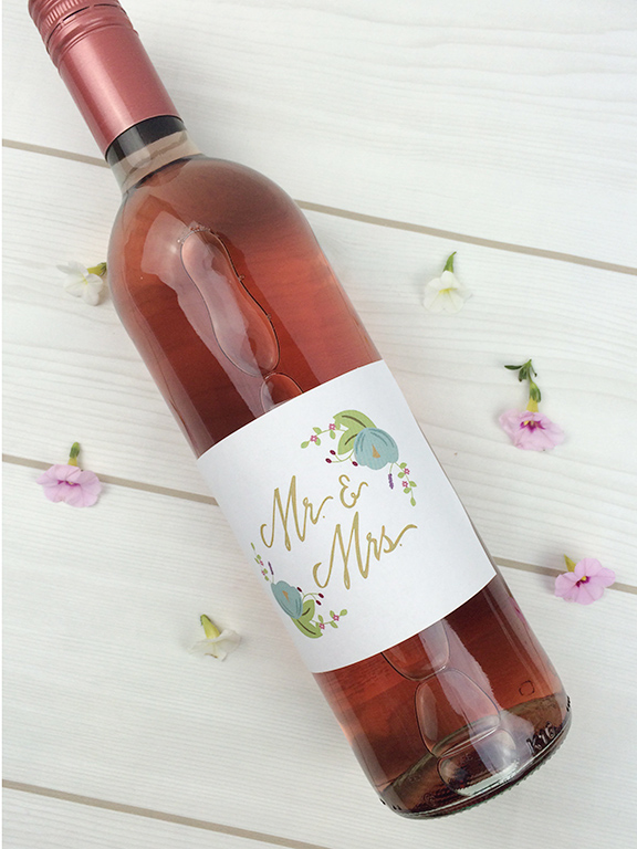 Wedding-Wine-Label