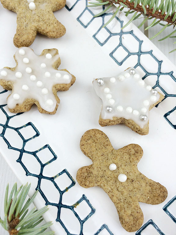 Mini Gingerbread Cookies