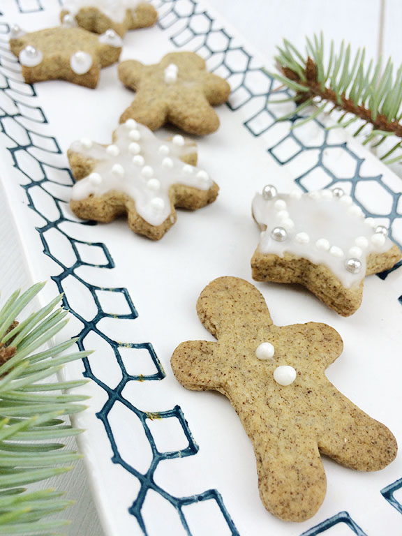 Mini Gingerbread Cookies