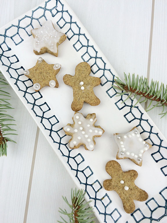 Mini Gingerbread Cookies