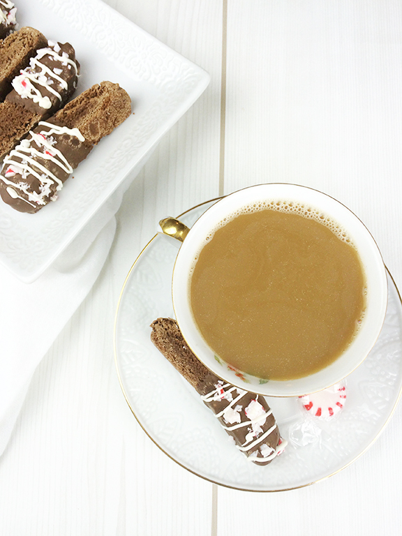 Chocolate Peppermint Biscotti