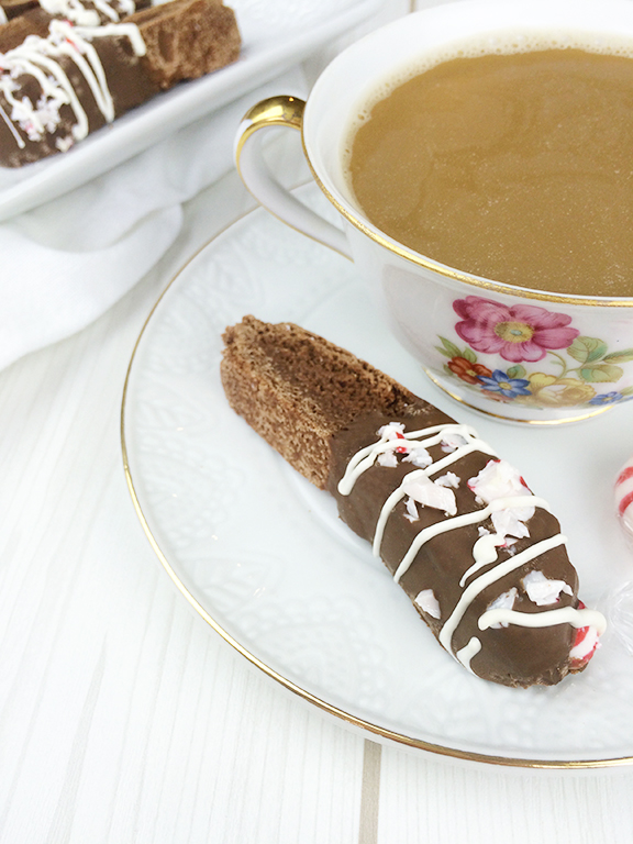 Chocolate Peppermint Biscotti