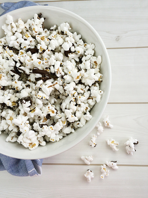 Dark Chocolate Sea Salt Popcorn