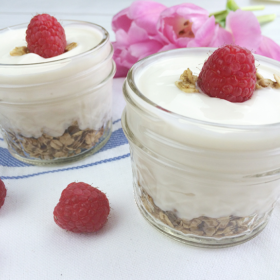 Raspberry Yogurt Parfait