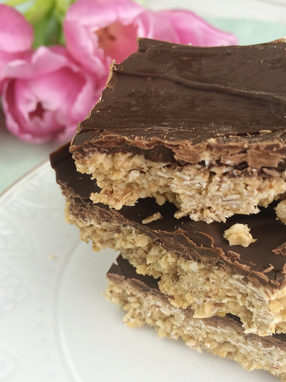 No-Bake Cookie Bars