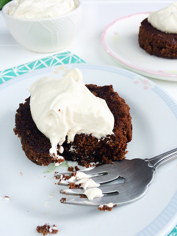 Brownies with Guinness Whipped Cream! Perfect for a St.Patrick's Day Party!