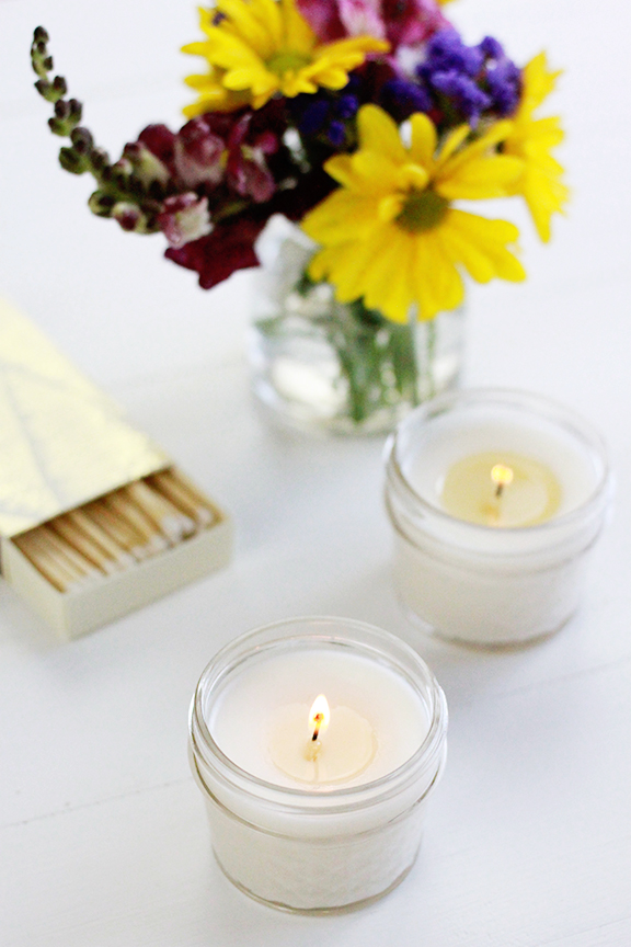 DIY Aromatheraphy Candles