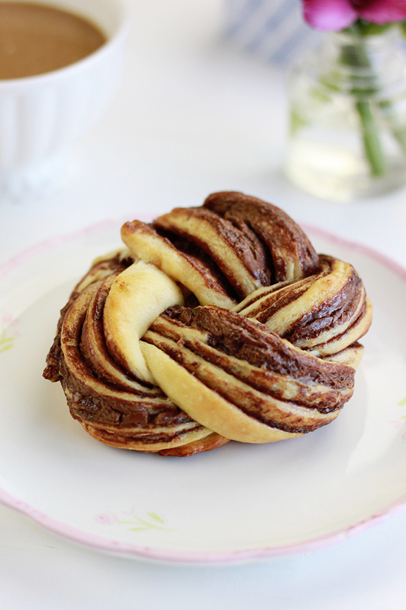 Nutella Brioche Swirls! 