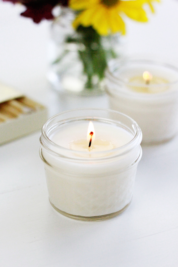 DIY Aromatheraphy Candles