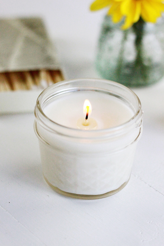DIY Aromatheraphy Candles