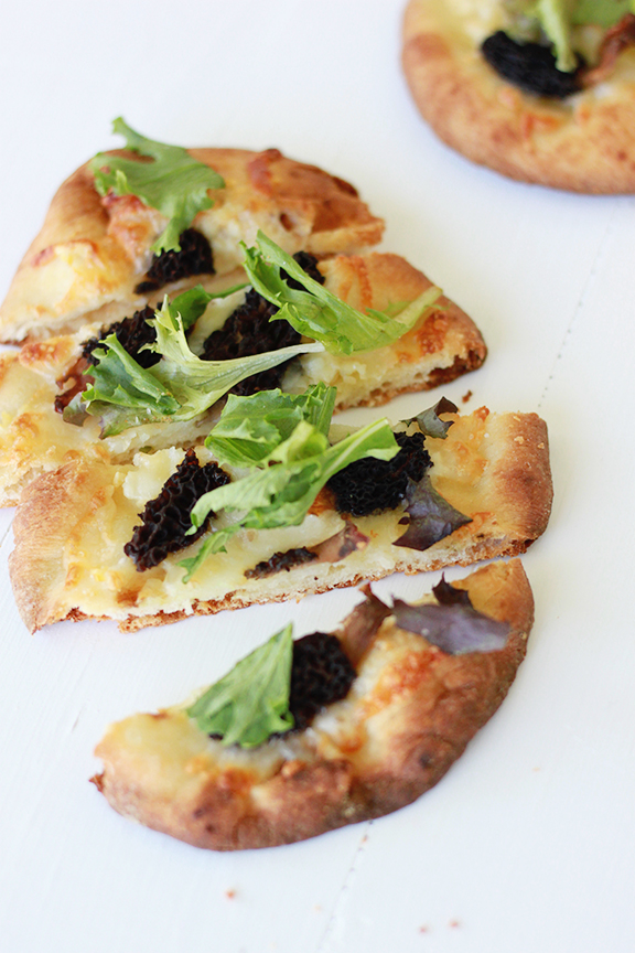 Morel Mushroom Flatbread