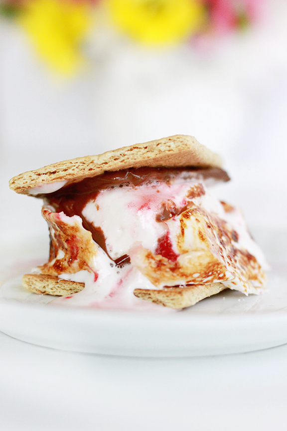 Strawberry S'mores
