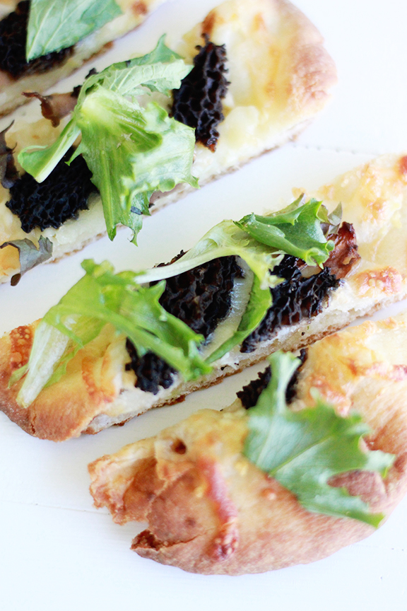 Morel Mushroom Flatbread