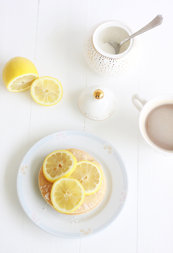 Lemon Sugar Pancakes
