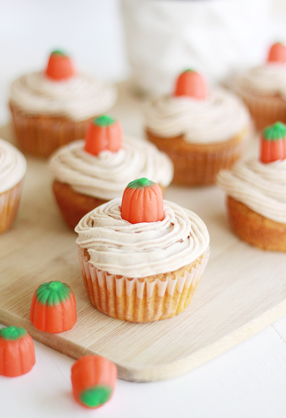 Pumpkin Chai Cupcakes