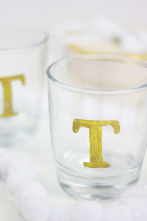 Anthropologie Inspired DIY Monogram Tumbler