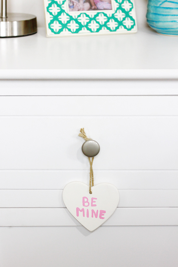 Conversation Heart Ornament