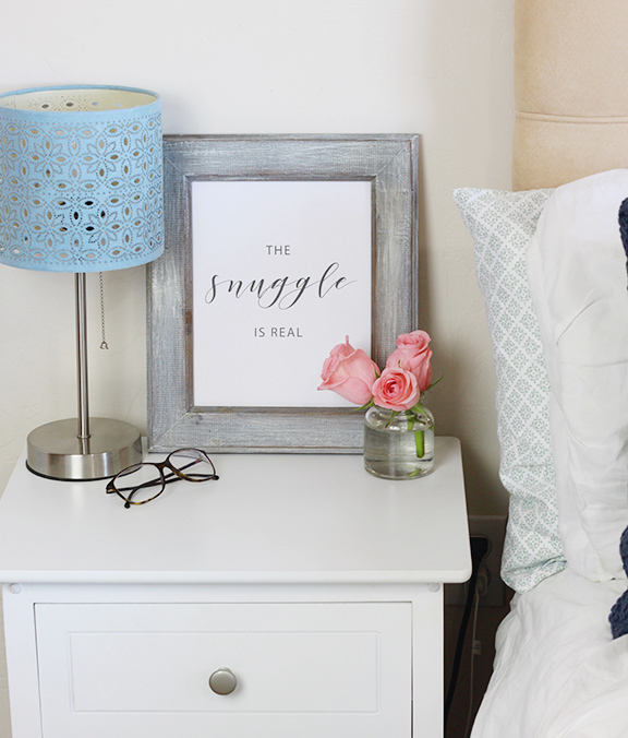 The Snuggle is Real - FREE Print!