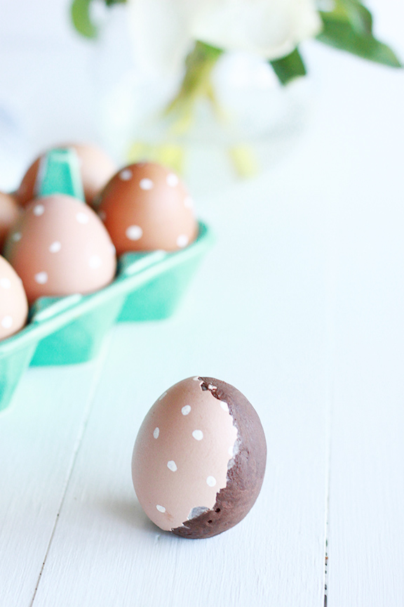 Chocolate Filled Easter Eggs