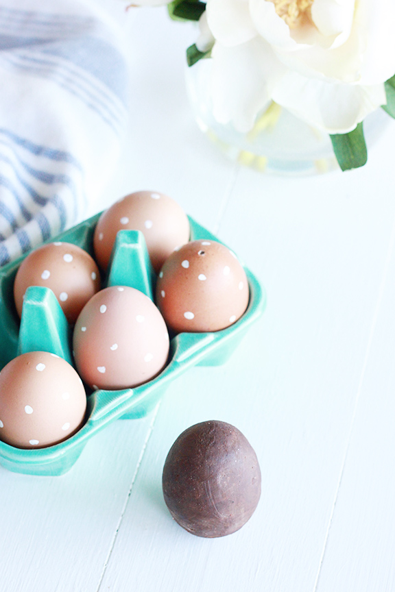 Chocolate Filled Easter Eggs