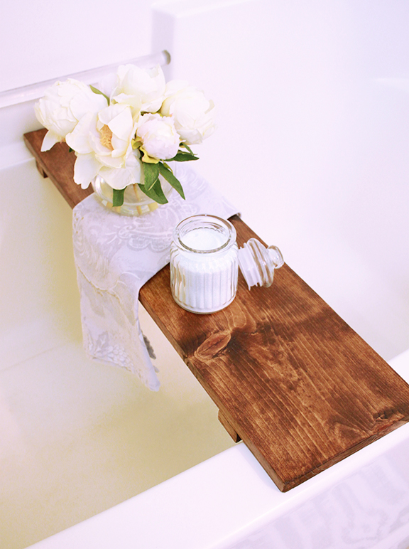 DIY Bath Tray