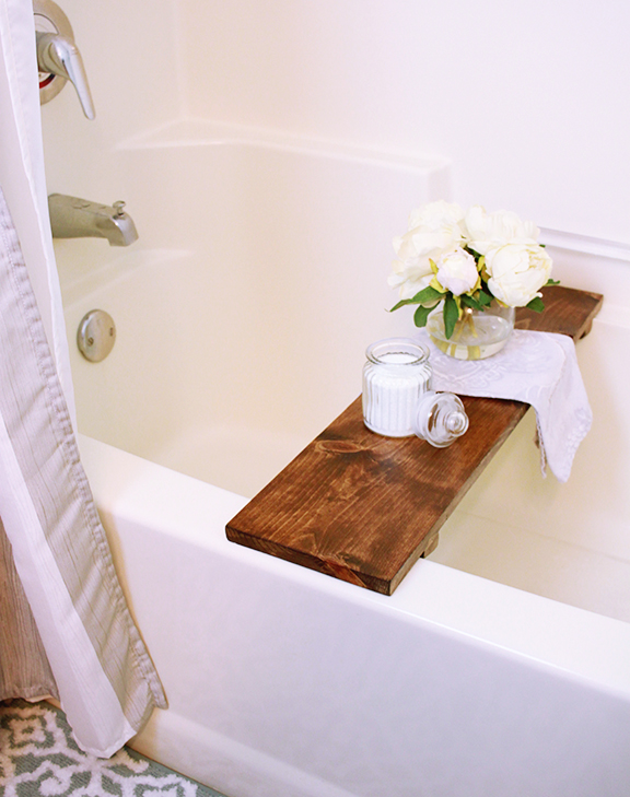 DIY Bath Tray