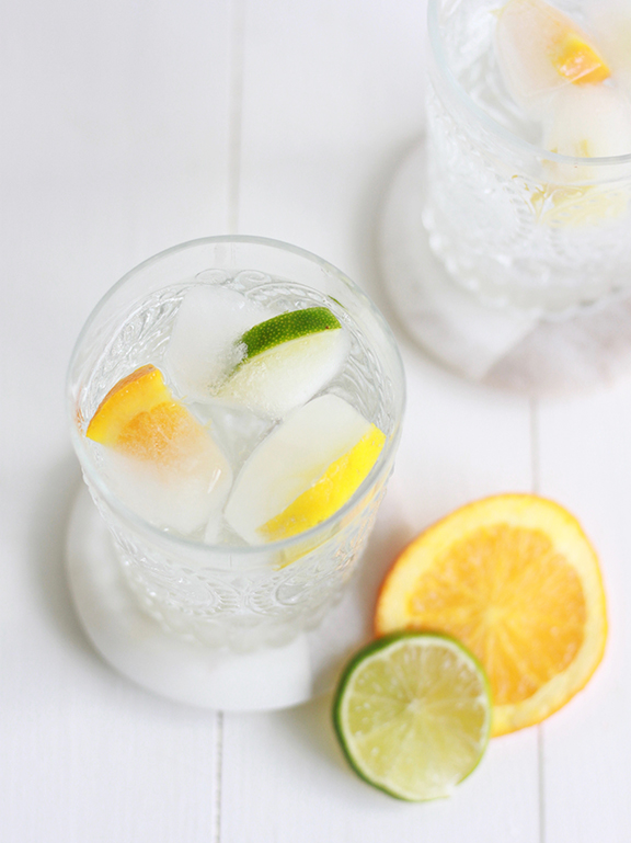 Citrus Ice Cubes