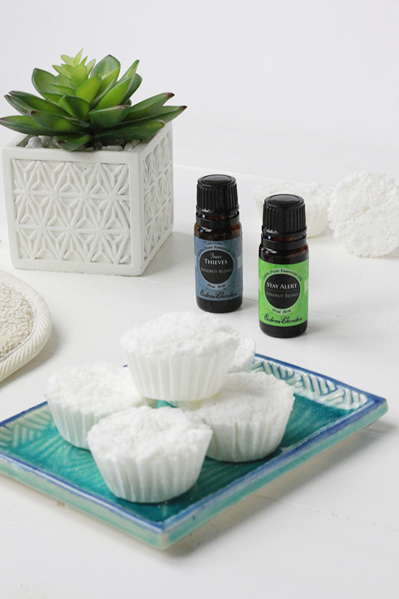 DIY Essential Oil Shower Steamers