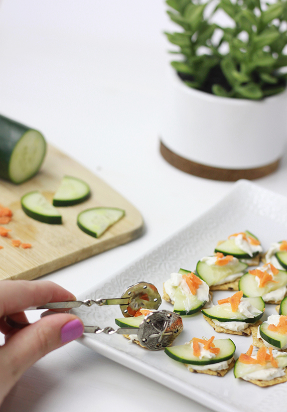 Veggie Cracker Bites