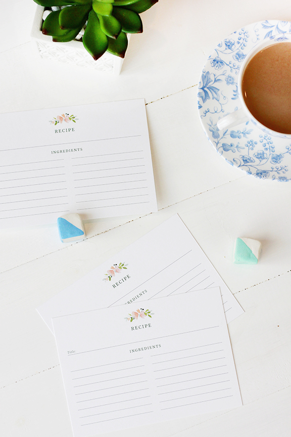 DIY Clay Recipe Card Stand