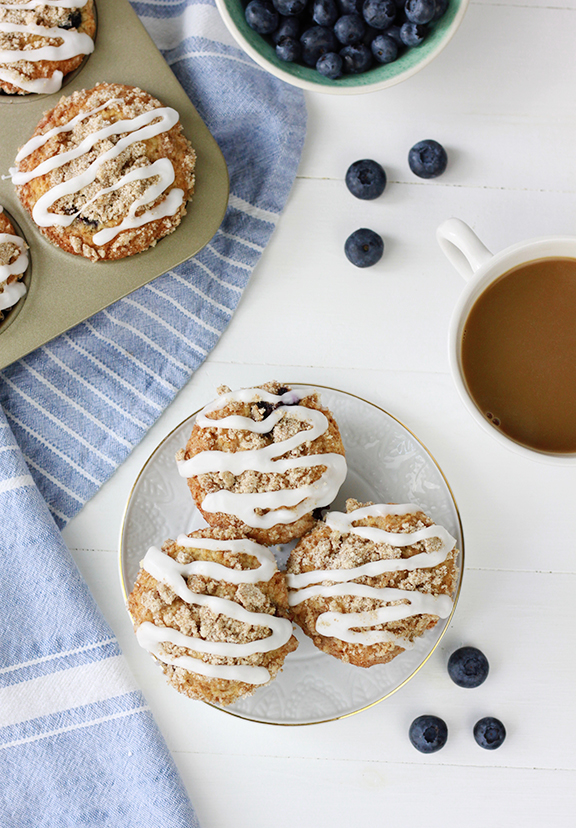 Blueberry Coffee Cake Muffins