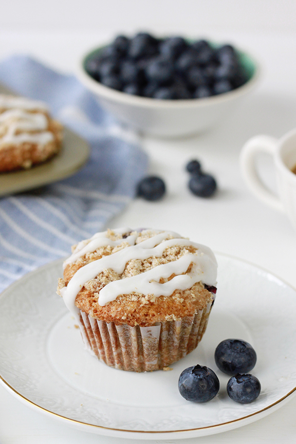 Blueberry Coffee Cake Muffins