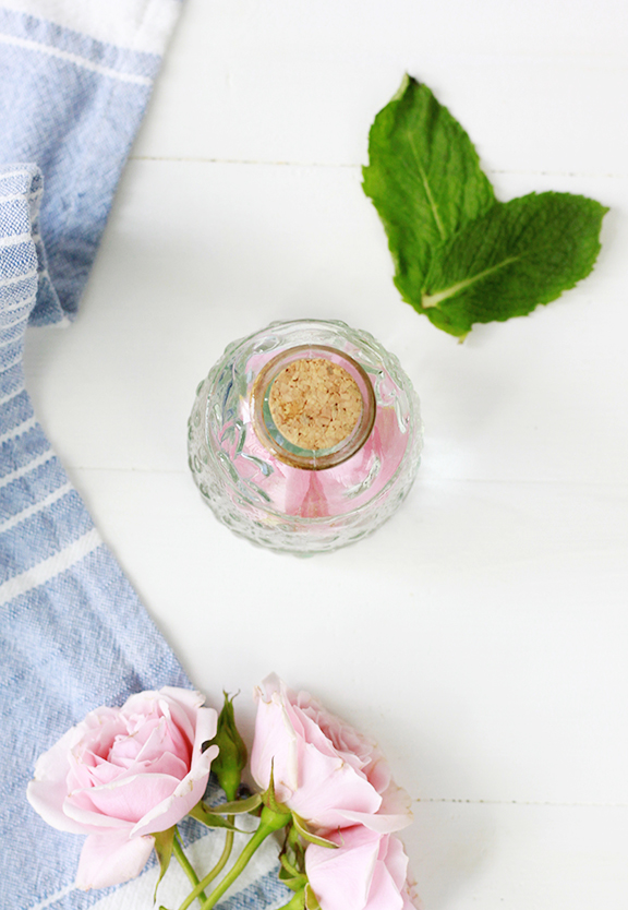 DIY Rosewater Witch Hazel Toner
