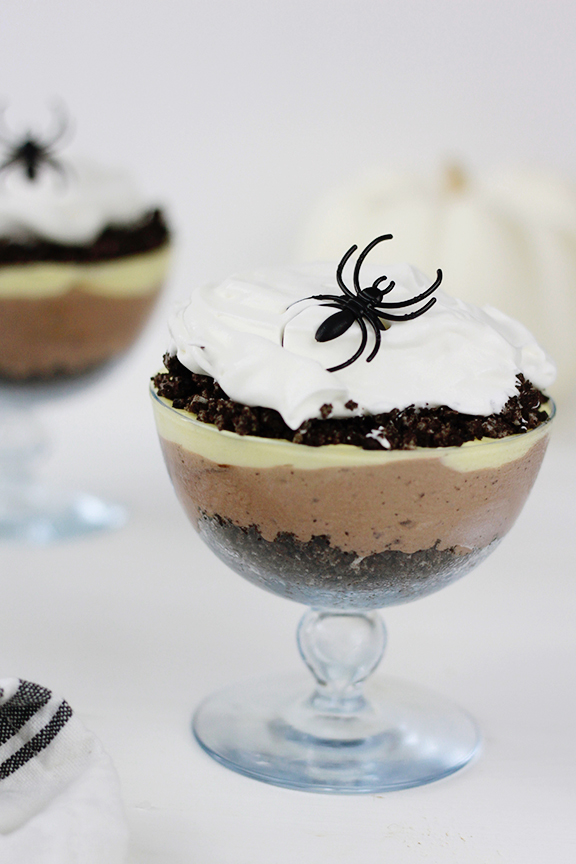 Halloween Spider Dirt Cup